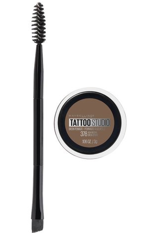 Maybelline Eyebrow TattooStudio brow pomade pot 378 ash brown 041554559767 c us