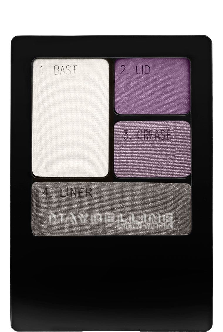 Maybelline Ombre à paupières Expertwear Quad Amethyst Smokes 041554409185 C