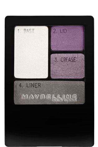 Maybelline Ombre à paupières Expertwear Quad Amethyst Smokes 041554409185 C