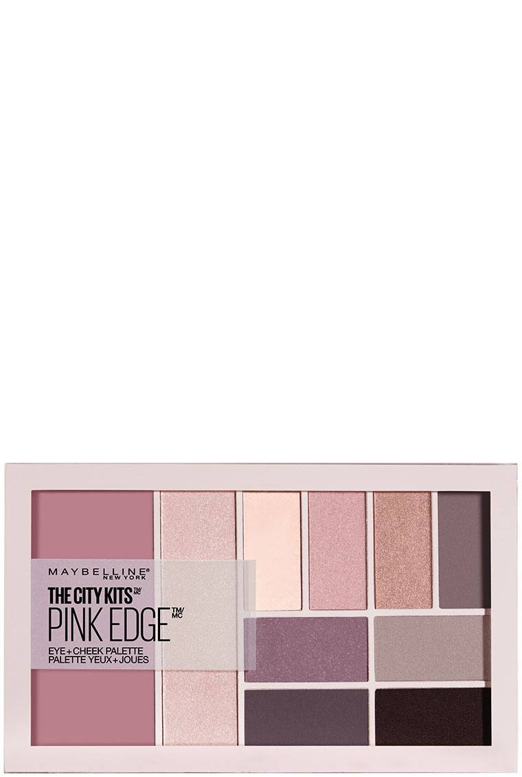 Maybelline Ombre à paupières blush bronzer the city kits Eye cheek palette pink edge 041554545869 c
