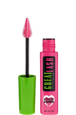 Maybelline Mascara Great Lash LOL Blackest Black 041554239423 O