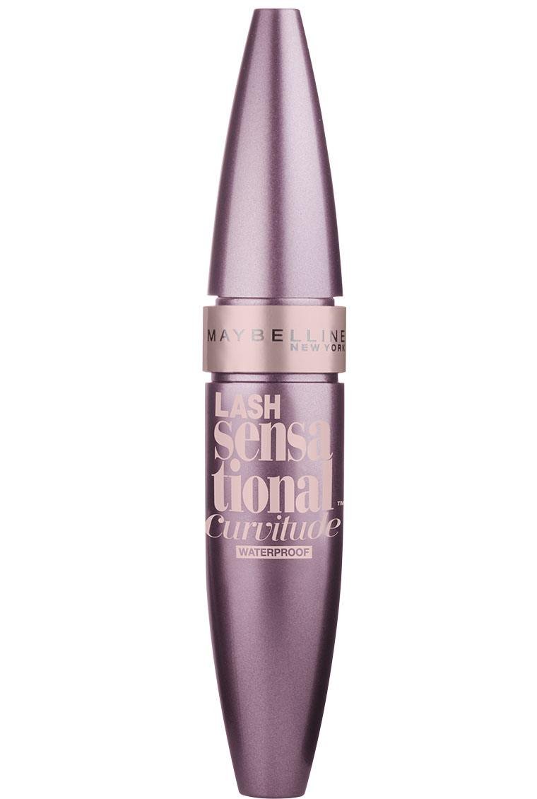 Maybelline Mascara Lash Sensational Curvitude Waterproof Brownish Black 041554496277 C