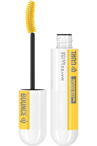 Maybelline Mascara Colossal Curl Bounce lavable Blackest Black 041554069563primary