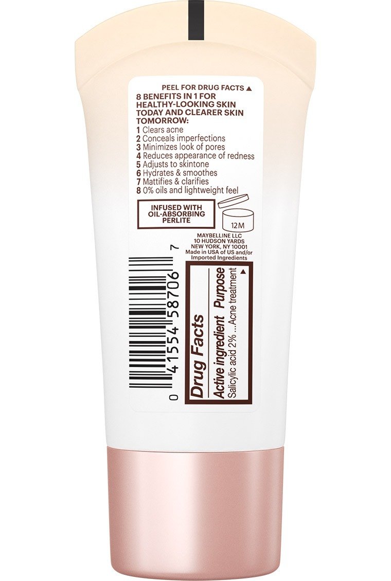 Maybelline face dream bb pure 100 light 041554349528 b