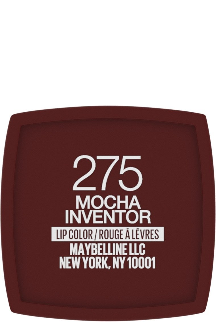 maybelline lip super stay matte ink 275 mocha inventor 041554581959 b