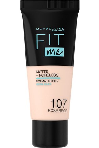 Maybelline Fit Me Matte Poreless EU 107 Rose Beige 03600531549381 primary