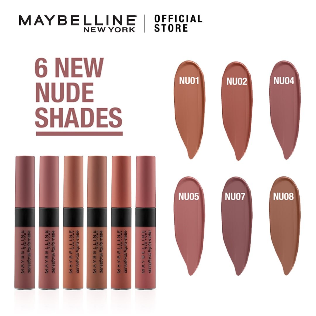 Color Sensational Liquid Matte Lipstick Maybelline NY