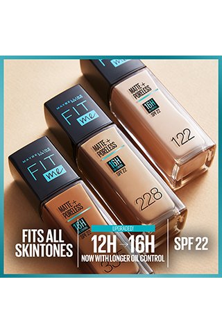 Maybelline Fit Me Matte + Poreless 化粧 Maybelline Fit Me Matte + Poreless, Buff Beige 130 Liquid