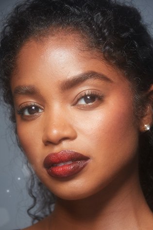 Red ombre lips tutorial 1