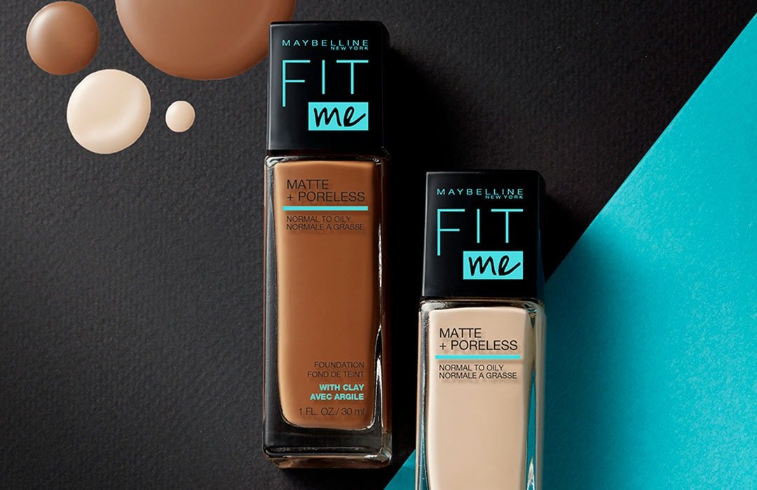 Set Look Fit Me Maybelline base + corrector