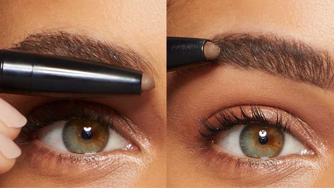 Visuels sur l'application de Brow Extensions
