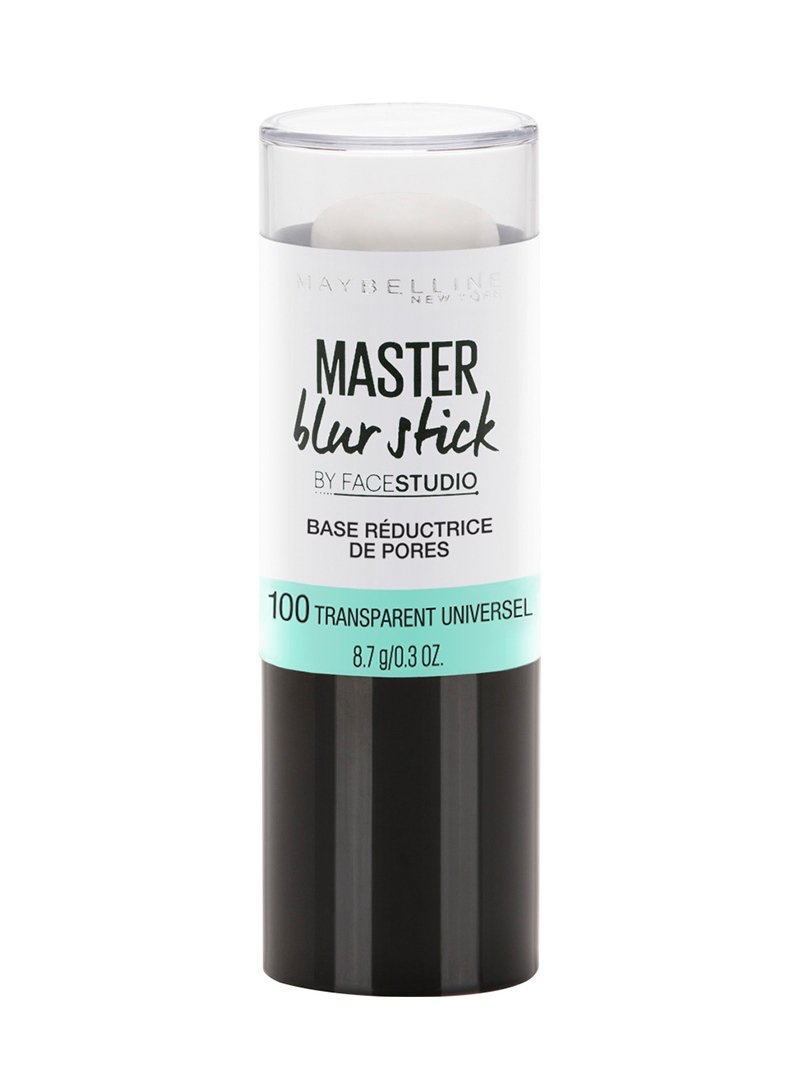 Présentation produit primer stick universel Maybelline Master Prime Blur transparent