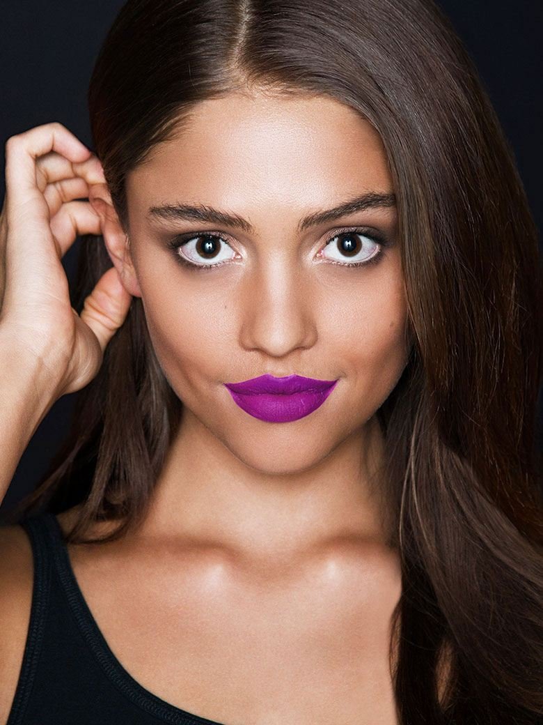 Matte deals purple lipstick